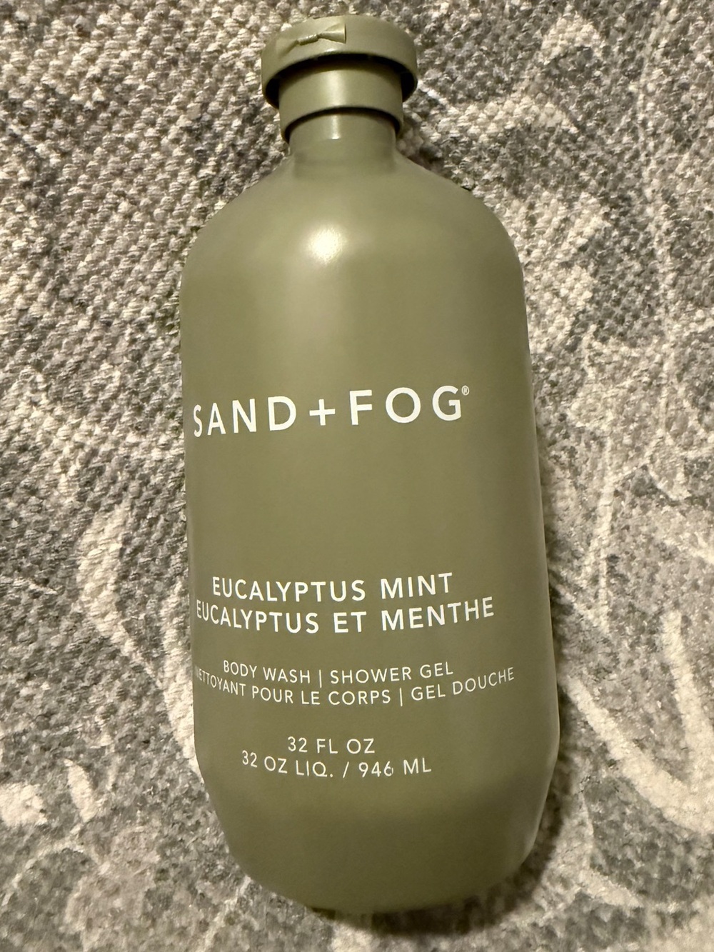 SAND + FOG EUCALYPTUS MINT BODY WASH | SHOWER GEL 32 OZ| 946 ML